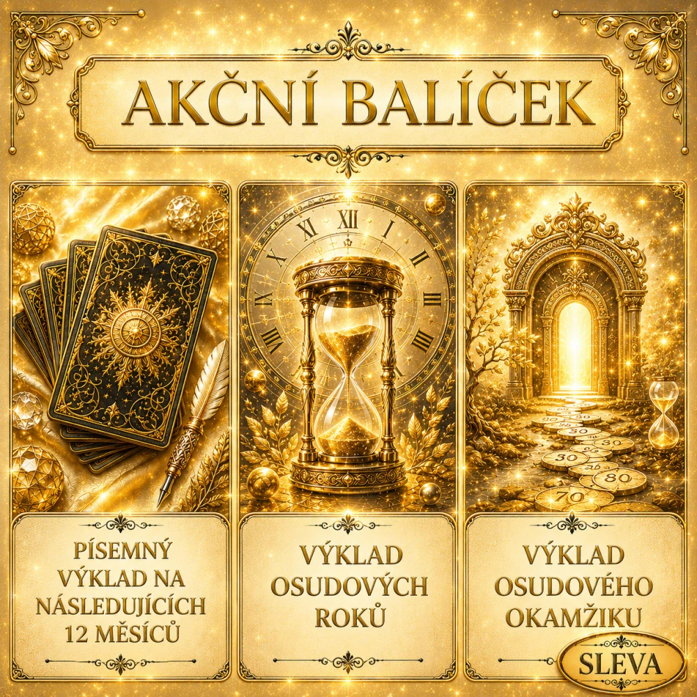 BALÍČEK 3 VÝKLADŮ - POZNEJ SVŮJ OSUD