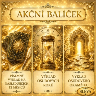 BALÍČEK 3 VÝKLADŮ - POZNEJ SVŮJ OSUD